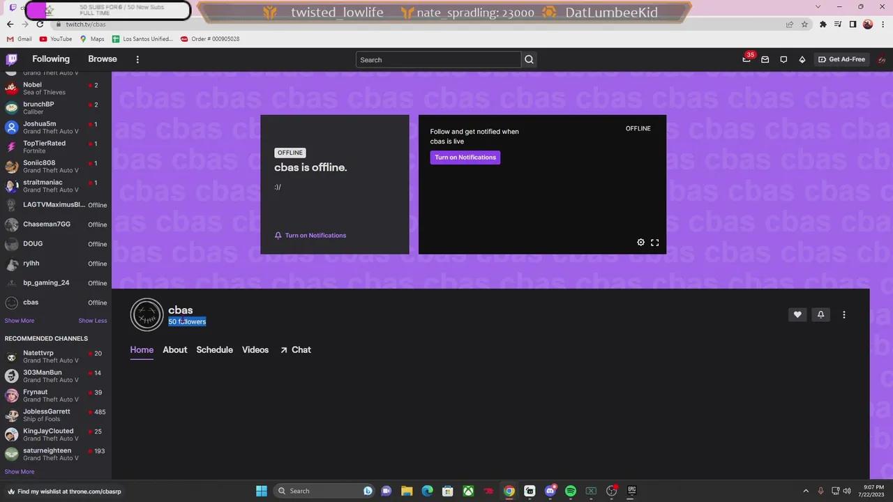 Stream Thumbnail
