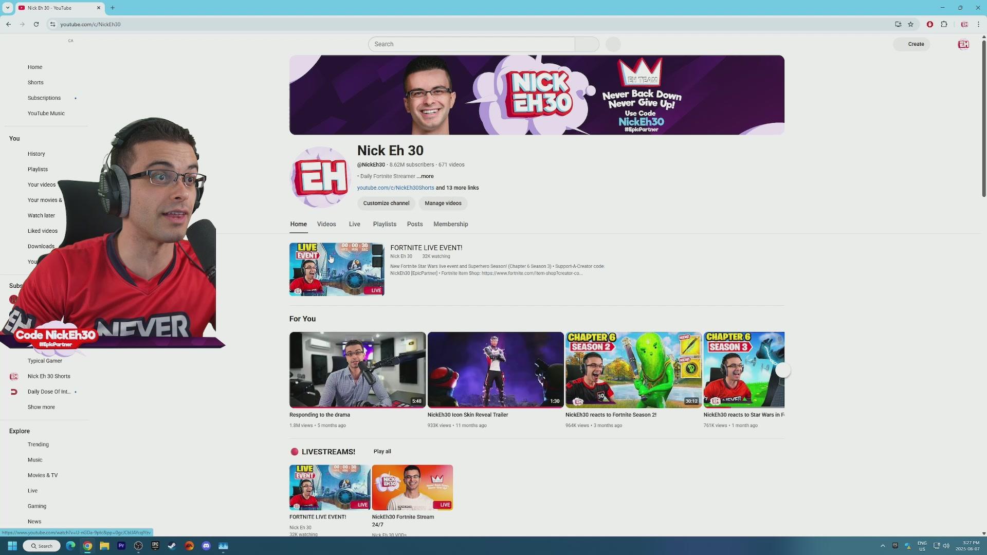 Stream Thumbnail